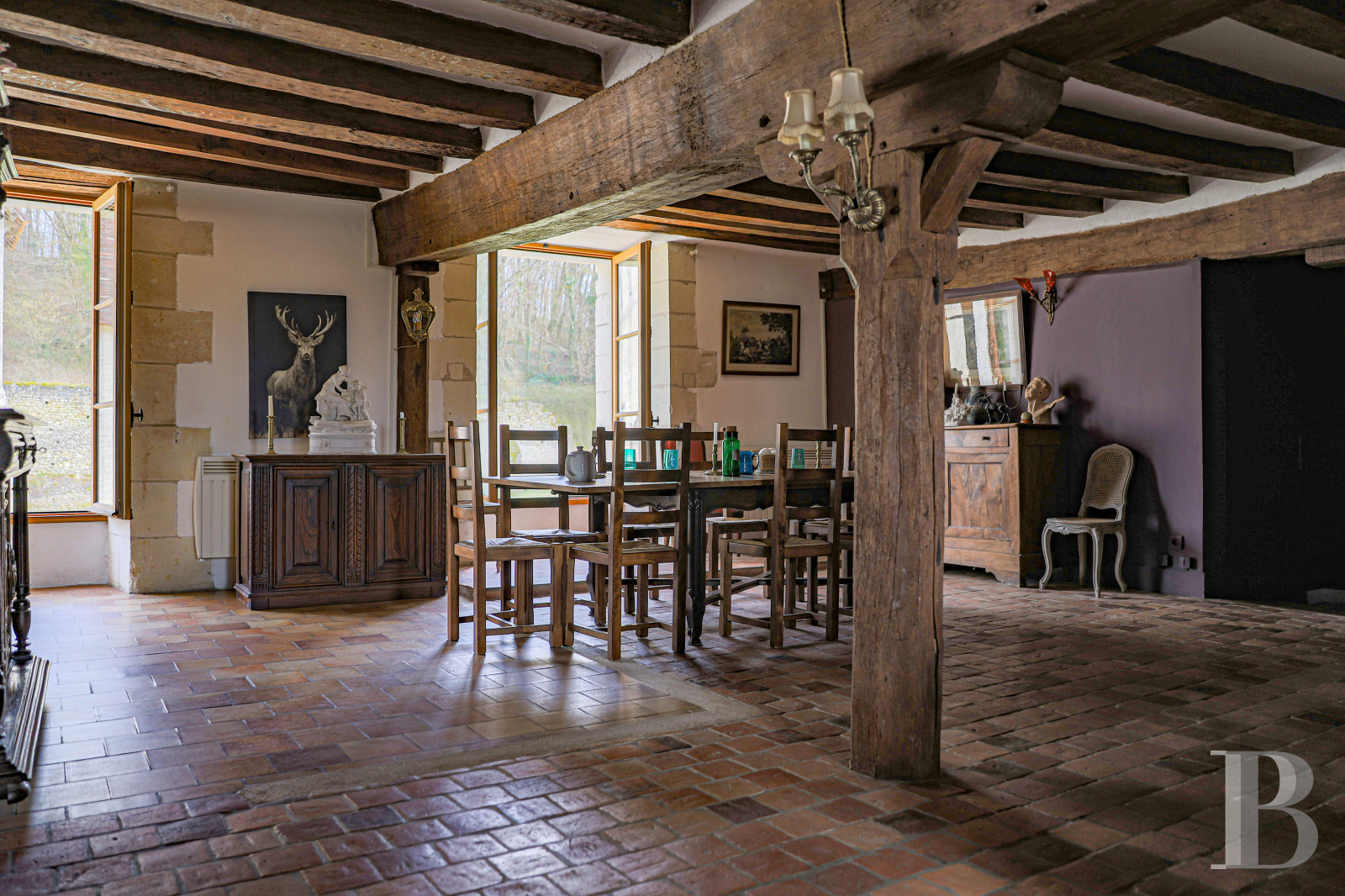 A former château-monastery and its 150-hectare estate near Loches, in Touraine - photo  n°9